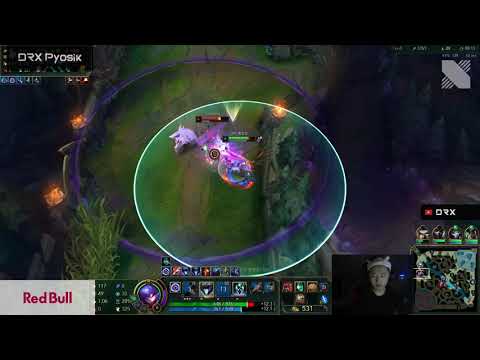 DRX PYOSIK PLAYS JUNGLE KINDRED VS GRAVES - KR GRANDMASTER PATCH 10.21