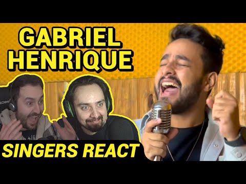 Gabriel Henrique - Emotion REACTION | Singers React