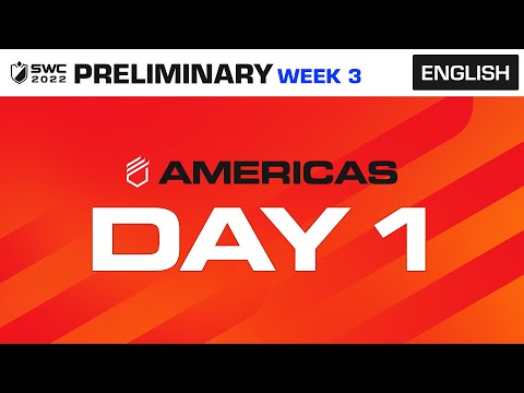 [English] SWC2022 AMERICAS PRELIMINARY DAY 1| Summoners War
