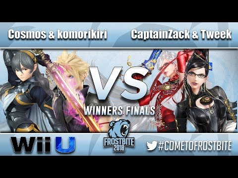 Cosmos & komorikiri vs. CaptainZack & Tweek - Wii U Doubles Winners Finals - Frostbite 2018