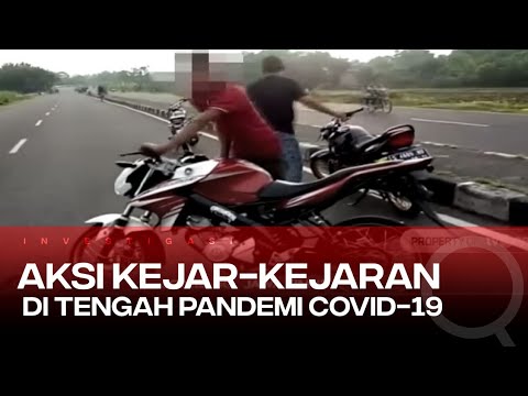 Pelaku Balap Liar Ngacir Hingga Tabrakan Saat Dikejar Polisi | Investigasi tvOne