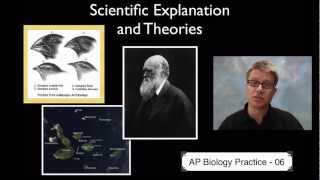 AP Biology Practice 6 - Scientific Explanations and Theories