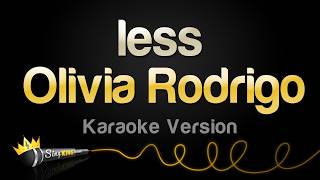 Download lagu Olivia Rodrigo - less (Karaoke Version) mp3 Download lagu Olivia Rodrigo - less (Karaoke Version) mp3