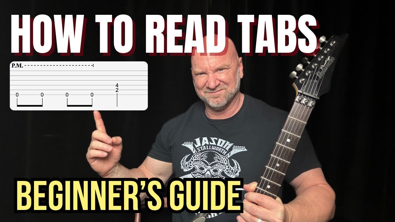 Basics of Reading Metal Guitar Tabs (Complete Beginners Guide)