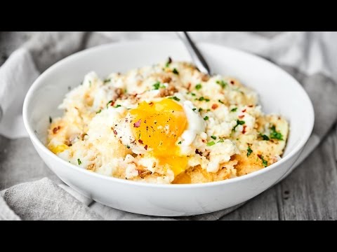 Breakfast Mashed Potato Casserole