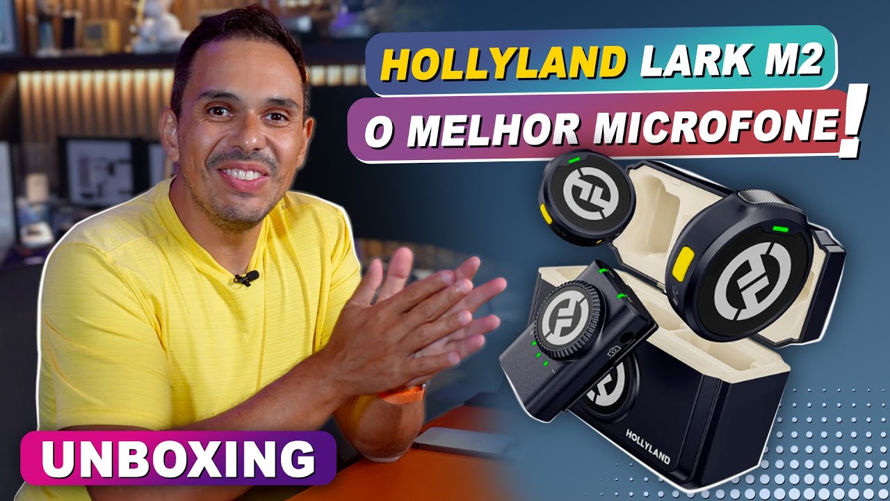 Unboxing do Melhor MICROFONE para Celular | Lark M2 da HOLLYLAND #macmasi #unboxing #hollyland