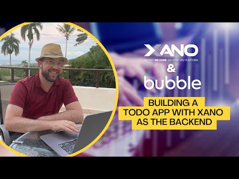 Building a simple todo app in Bubble using Xano as the backend