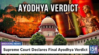 Supreme Court Declares Final Ayodhya Verdict