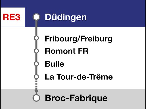 annonces TPF » RE3 Düdingen — Broc-Fabrique (2023) | DOMINO | SLBahnen