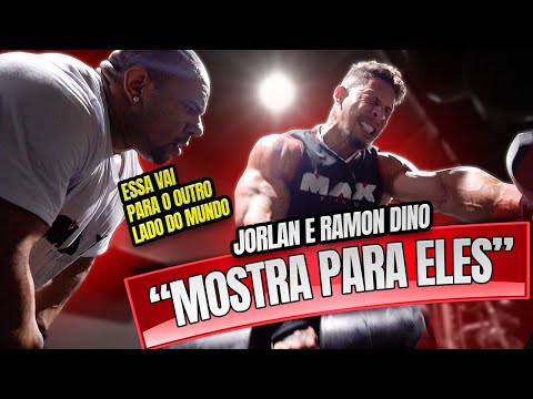 RAMON DINO ENCARA JORLAN PELA PRIMEIRA VEZ