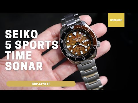 Seiko 5 Sports Time Sonar SRPJ47