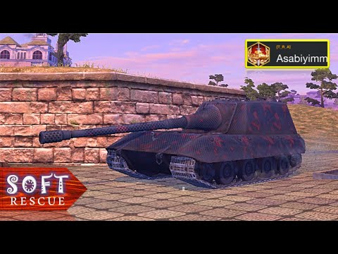 Jg Pz. E100: 7200 Damage , 2 Frags - WOT BLITZ -