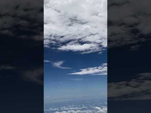 英米語学科 ある日の上空✈️#飛行機 #空を飛ぶ #地球 #スターシード #ライトワーカー