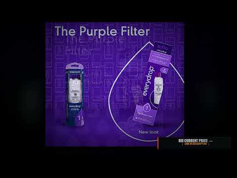 everydrop® by Whirlpool Ice and Water Refrigerator Filter 4, EDR4RXD1, Single-Pack video review thumbnail