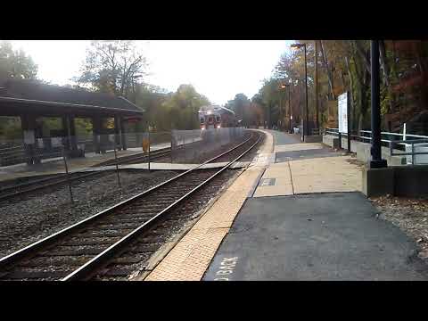 MBTA Eastbound in Natick, MA