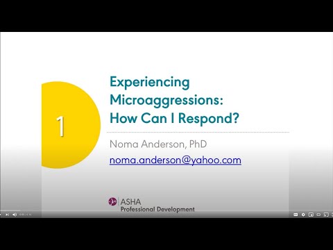 Experiencing Microaggressions: How Can I Respond? 2.6