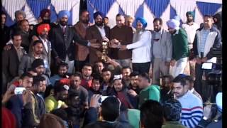 Nizamdinpur (Jalandhar) Kabaddi Tournament 9 Jan 2016