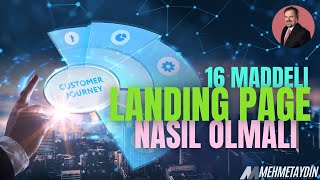 16 Maddeli Landing Page (Açılış Sayfası) Nasıl Olmalıdır I Landing Page Nedir La