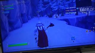 クリエイティブマップで鬼滅の刃のオープニング曲を再現しているマップがあったのでリンジイといっしょにやってみた！