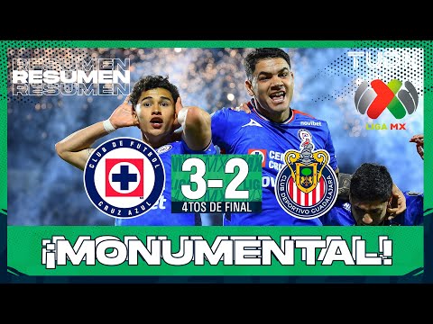 Highlights and goals - Cruz Azul vs Chivas | Liga MX - Quarterfinals Apertura 2025 | TUDN