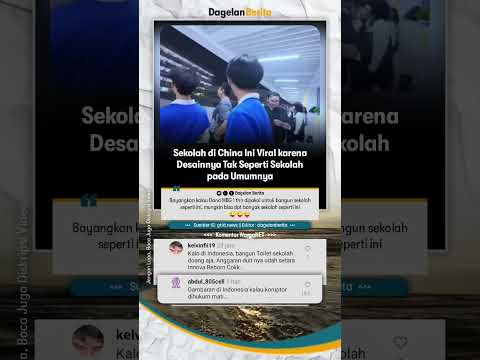 Sekolah di China Ini Viral karena Desainnya Tak Seperti Sekolah pada Umumnya