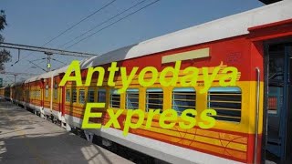 preview picture of video '|Fast Train|Durg-Ferozpur|Antyodya Express|Budhlada|'