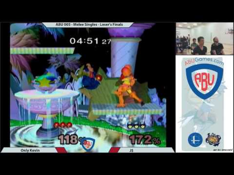 ABU Monthly 5: Melee Loser's Finals  - Only Kevin (Samus) Vs J$ C  (Falcon)