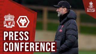 LIVE Jürgen Klopp's pre-Wolves press conference | FA Cup Third Round Preview