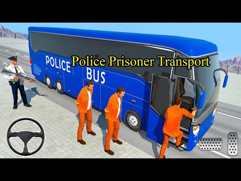 Police Prisoner Transport Truck Simulator Games - Police Bus Simulator Game