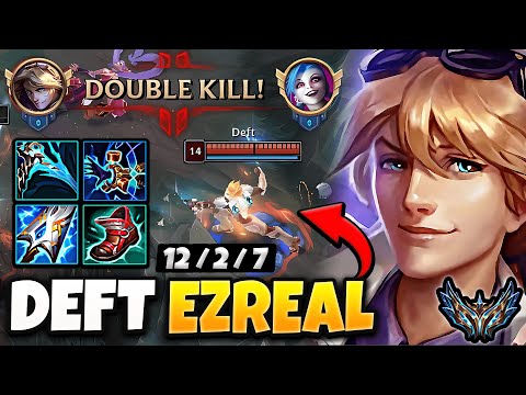 Ezreal vs Jinx ADC [ KT Deft ] Patch 14.2 Korea Challenger ✅