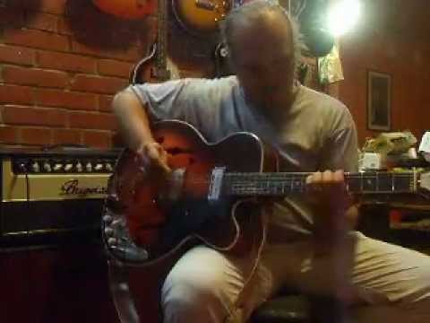 Zen-On EP-180 1968 Made in Japan guitar test