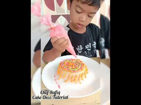 Cake Deco Tutorial by  Chef Rafiq