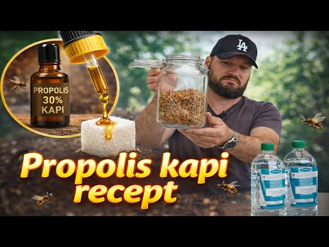 Kako se prave propolis kapi – domaći recept korak po korak #pcelarstvo#pčelarstvo#bees#bienen#honey