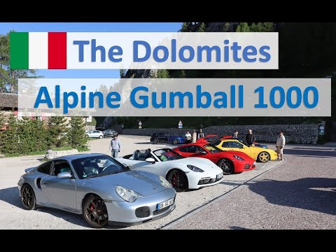 Alpine Gumball 1000 - The Dolomites Italy