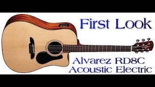 Video thumbnail for First Look at the Alvarez RD8C Acoustic Electric Guitar by JandW Music
