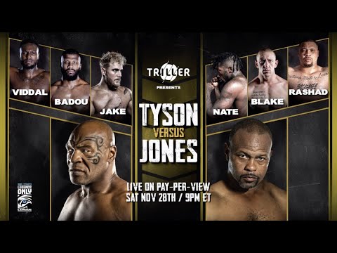 Mike Tyson vs. Roy Jones Jr. Full Results