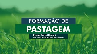 AULA - FORMAÇÃO DE PASTAGEM