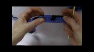 How to Crochet a Headband/Hairband in Stranded Crochet