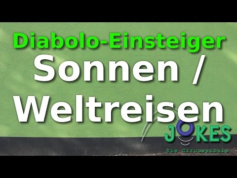 Diabolo Einsteiger 10.5  - Sonnen / Weltreisen