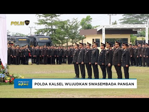 32 PERSONEL DITRESKRIMSUS POLDA KALSEL TERIMA PENGHARGAAN KARENA TERLIBAT SWASEMBADA PANGAN