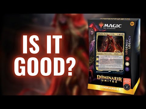 Dihada, Binder of Wills Precon Gameplay Review | Legend's Legacy | Dominaria United | MTG EDH 2022