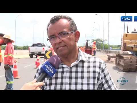 O DIA NEWS 15 01 2020  Interditada a pista nova da ponte Wall Ferraz por dez dias