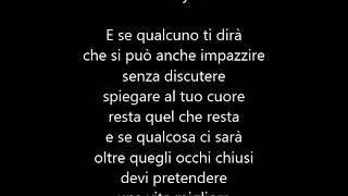 Pino Daniele - Resta quel che resta (Testo/Lyrics)