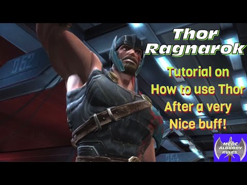 Thor Ragnarok after buff tutorial! How to use Thor after a very nice buff! Worth more than prestige!