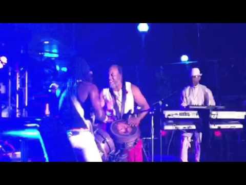 Leon Mobley and Tony Ruption Williams drum solo with Third World. Welcome to Jamrock Reggae Cruise