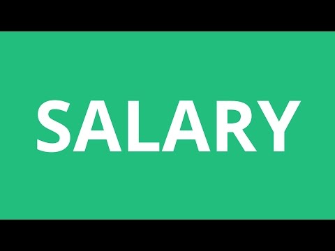 How To Pronounce Salary - Pronunciation Academy
