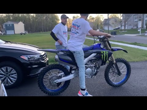Picking Up My New Dirt Bike!! | 2021 YZ-250F Monster Edition