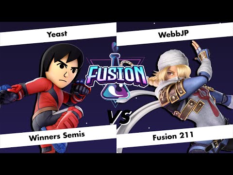 Fusion # 211 - Yeast (Mii Brawler) vs WebbJP (Sheik) - Winners Semi-Finals