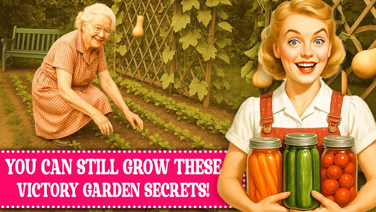20 WWII VICTORY GARDEN CROPS That Could Feed You TODAY
