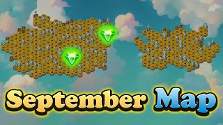 Hero Wars Mysterious Island September Map Guide 2025